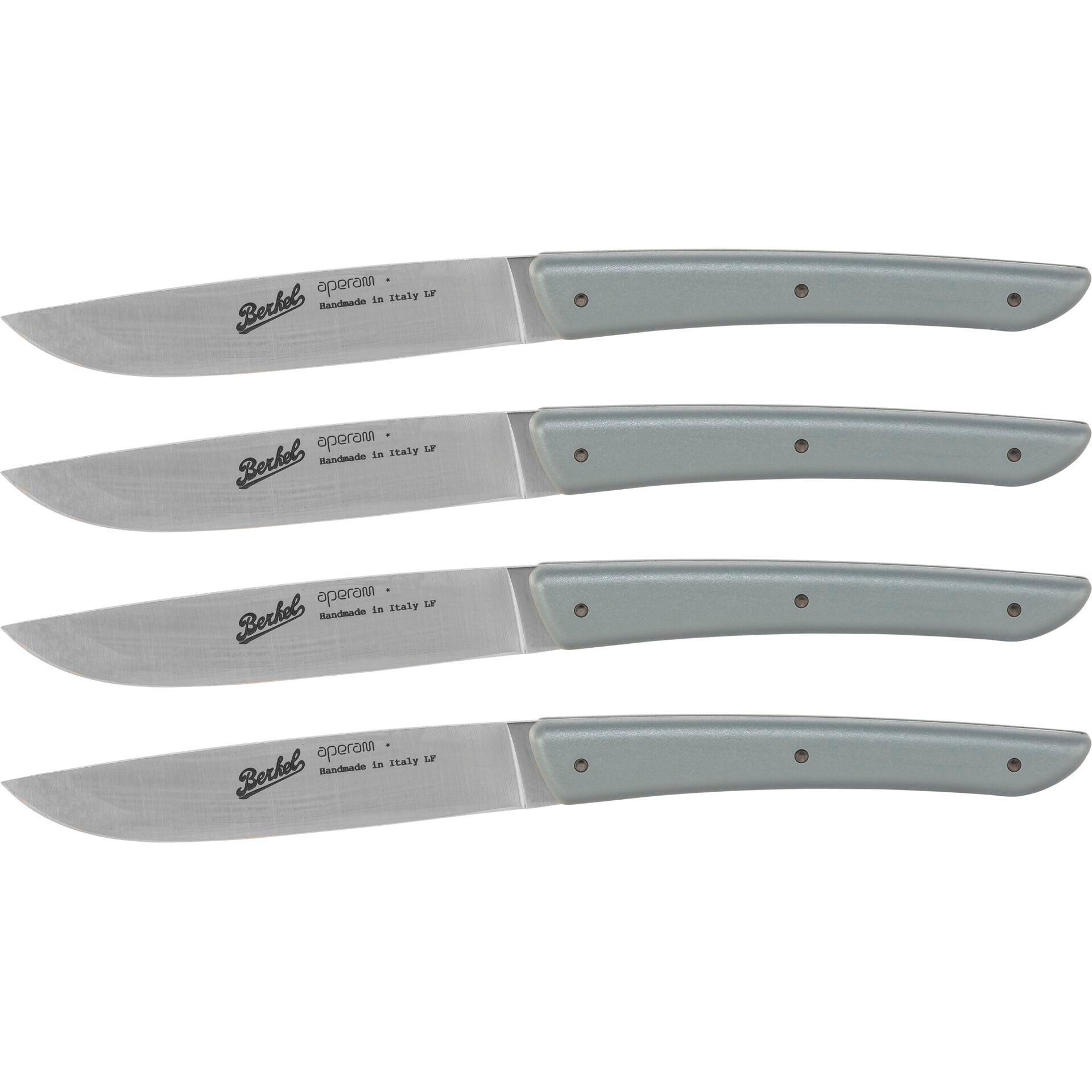 Berkel 4-Piece Steak Knife Set, Grey Color