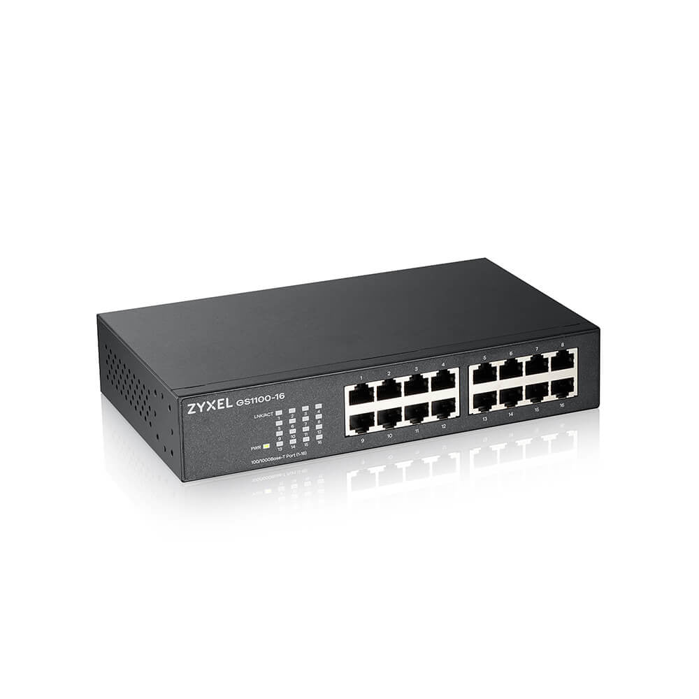 Zyxel GS1100-16 V3 16 Port Unmanaged Switch