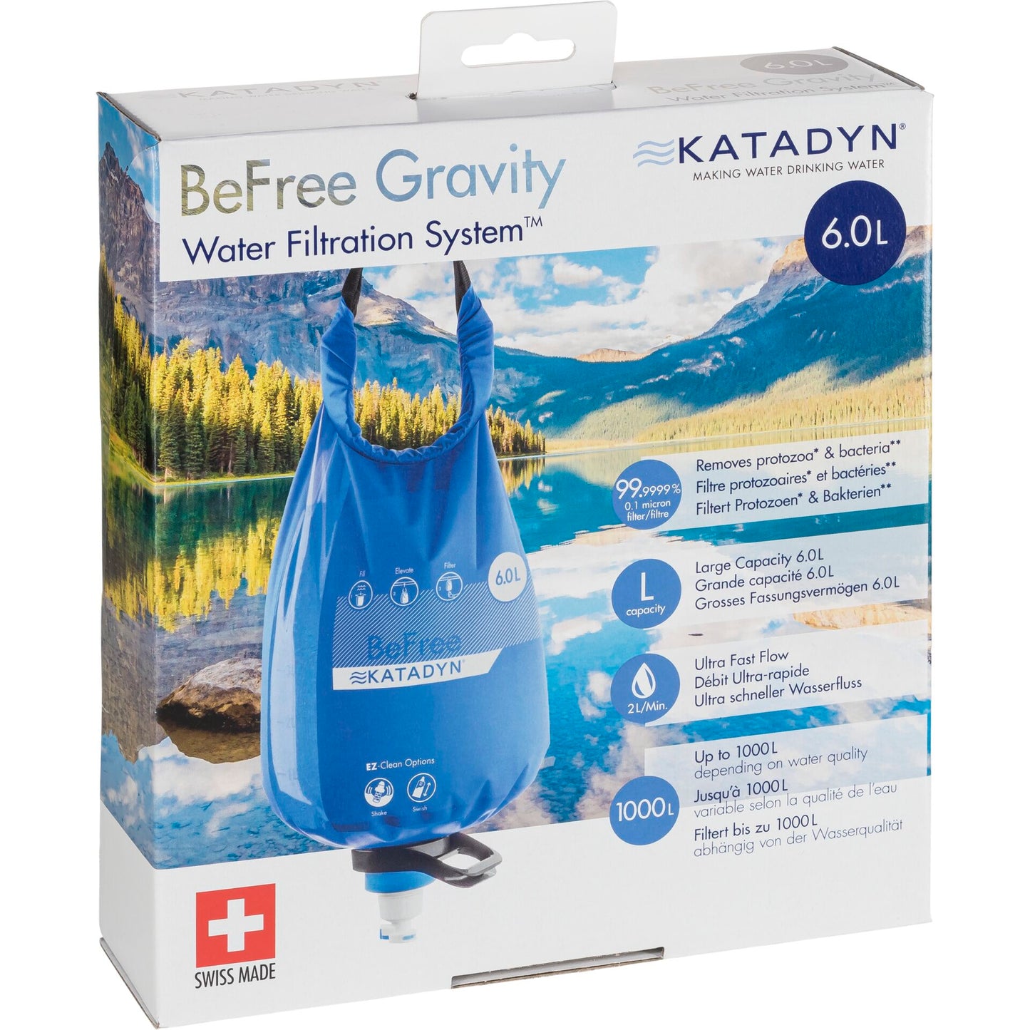 Katadyn BeFree 6L Gravity Water Filter