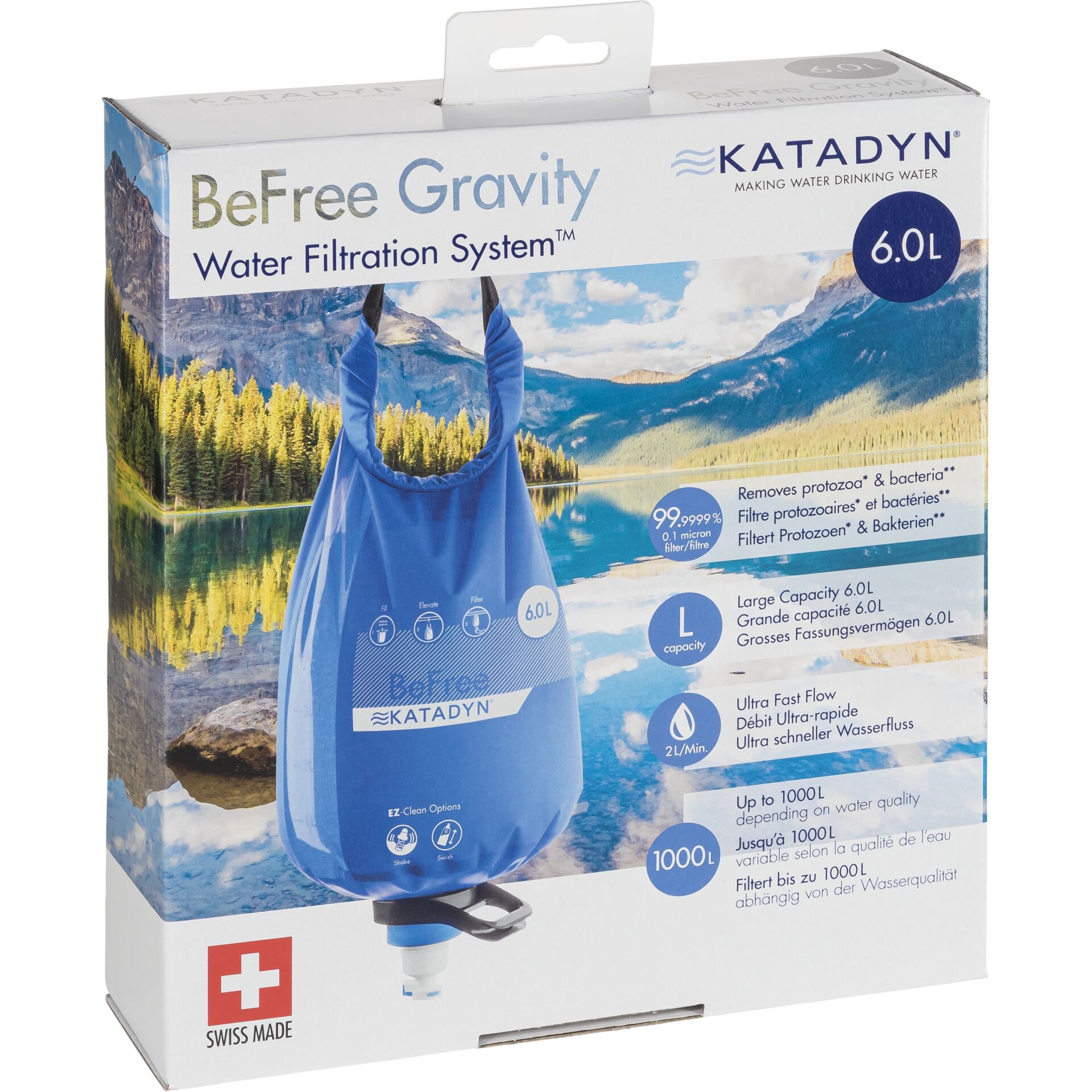 Katadyn BeFree 6L Gravity Water Filter