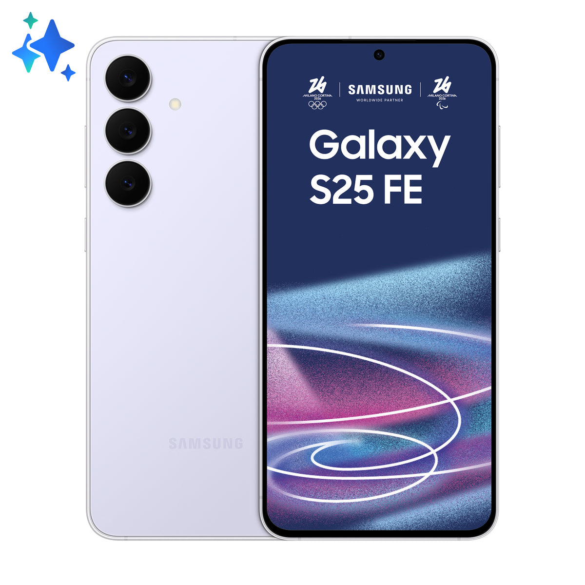 Samsung Galaxy S25 FE 6.7" Dual SIM Android 16.0 5G USB Type-C 8 GB RAM 128 GB Storage 4900 mAh Battery Blue