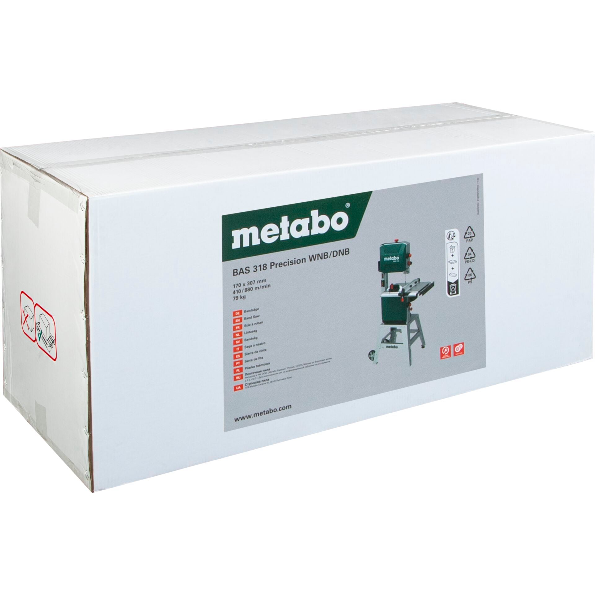 Metabo BAS 318 Precision WNB Bandsaw