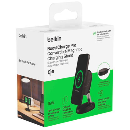 Belkin BOOST Charge Pro Qi2 15W Μαγνητικός Φορτιστής