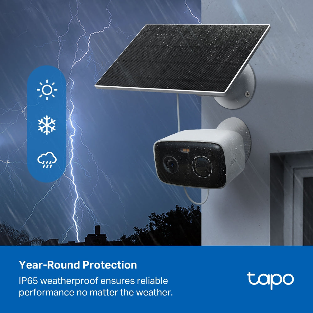 Σετ κάμερας ασφαλείας IP TP-Link Tapo C400 εξωτερικού χώρου με ανάλυση 1920 x 1080 pixel για τοίχο