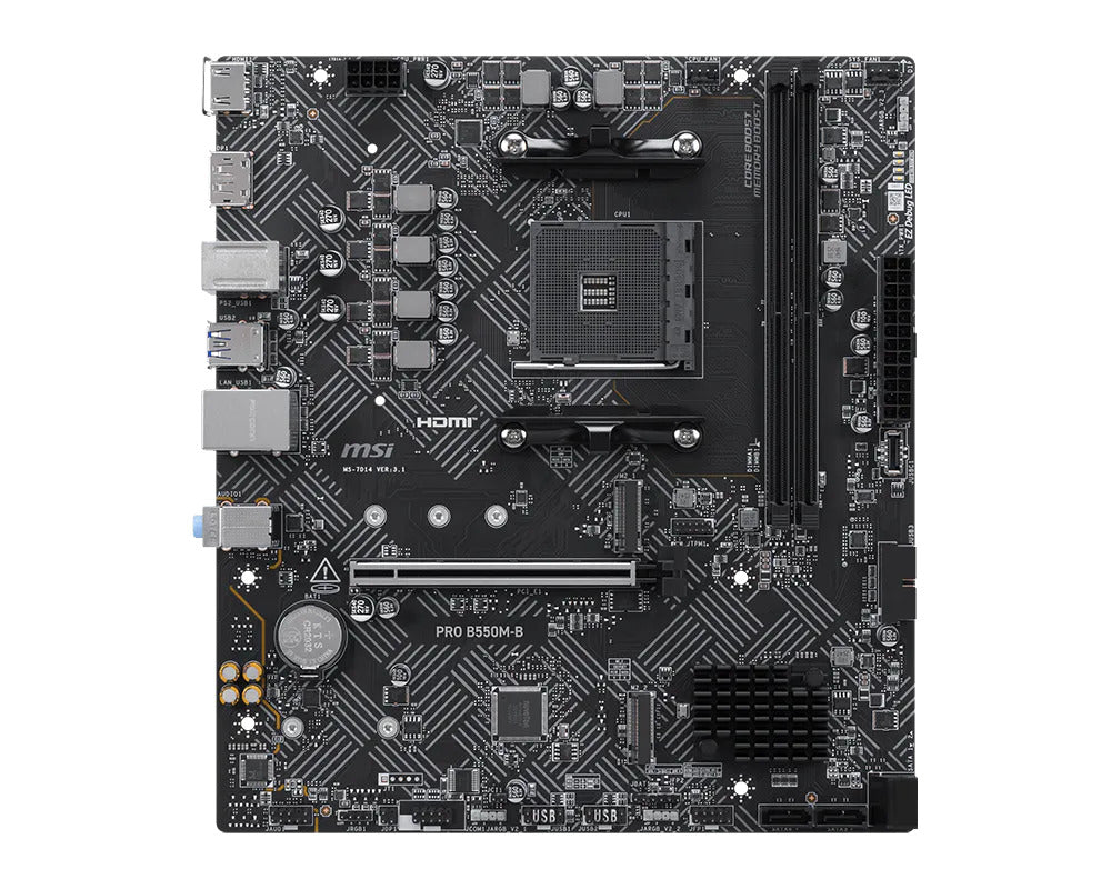 MSI B550M-B (B550, AM4, mATX, AMD)