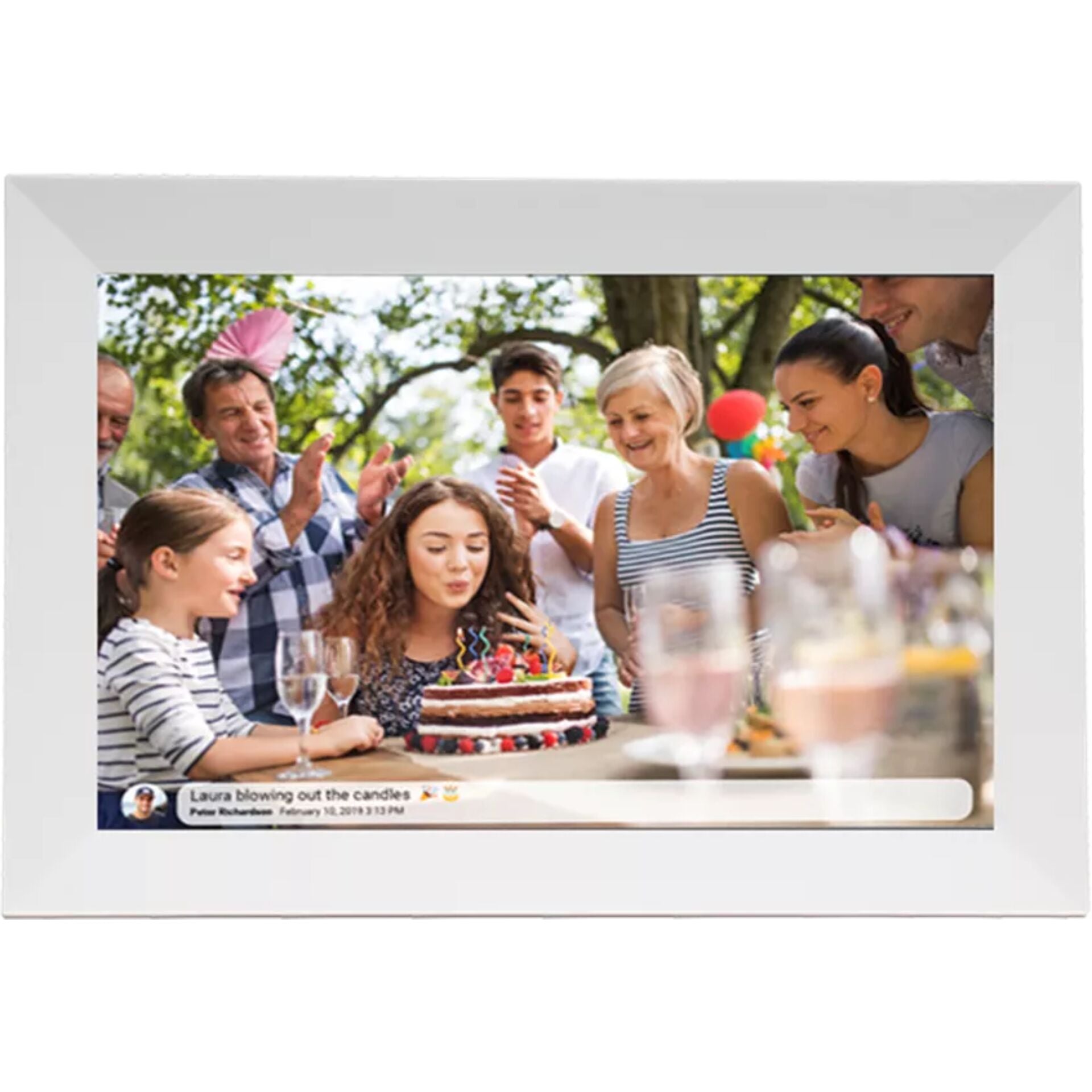 Denver Frameo PFF-1024 25,4cm (10,1 ) 16GB weiss