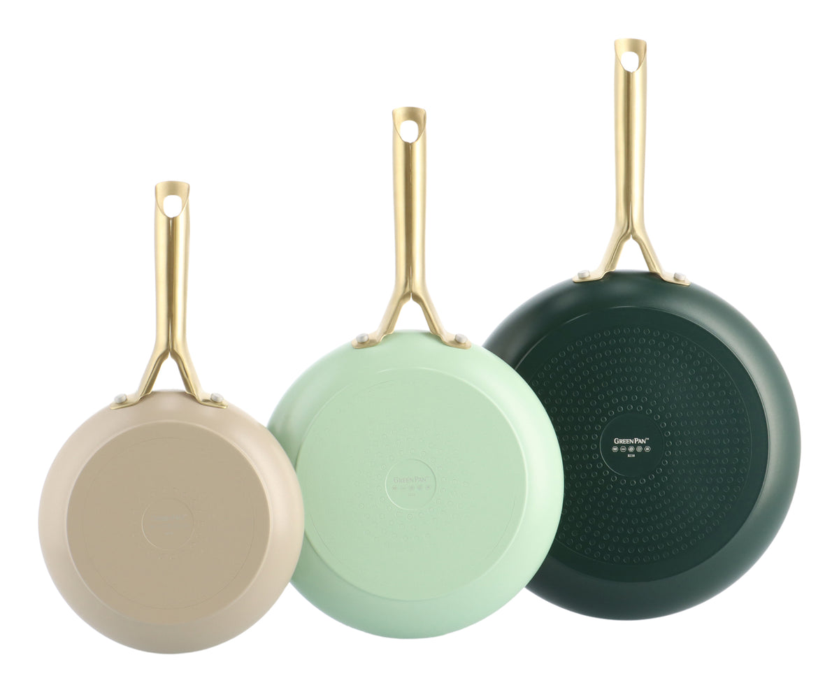 GreenPan Shades Frying Pan Set 3-Piece 20+24+28cm Natural