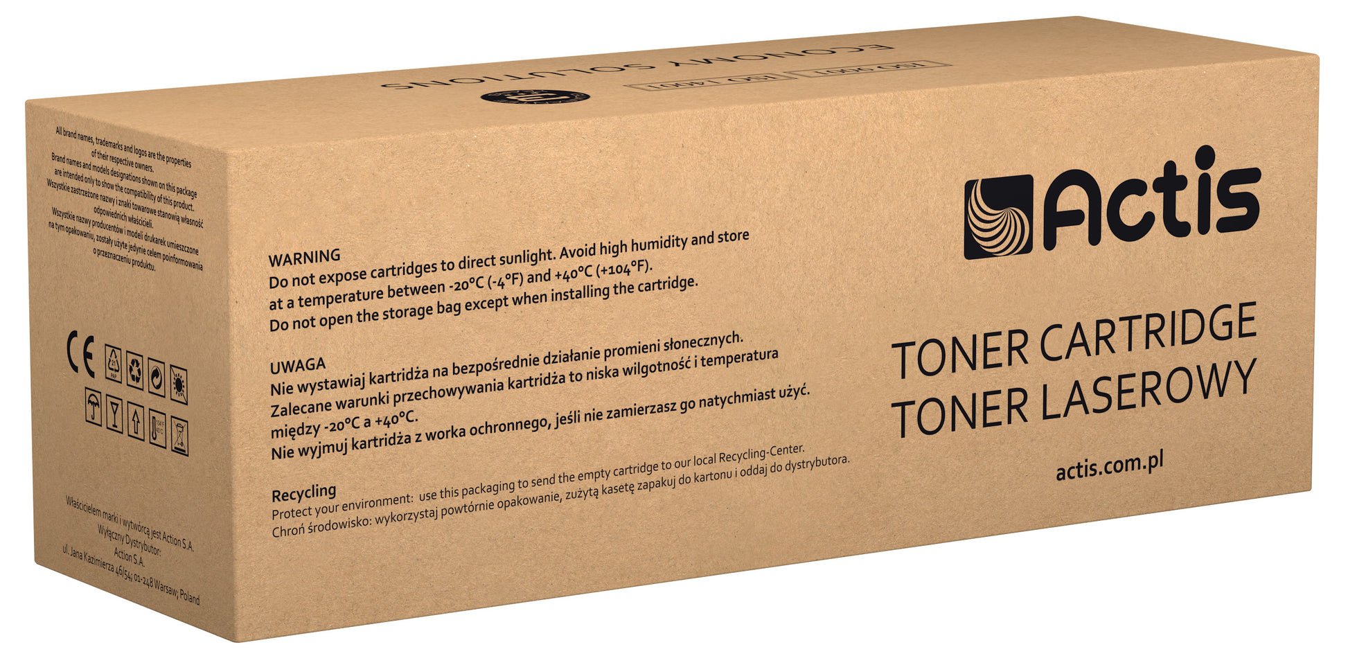 Actis TB-247YA toner (replacement for Brother TN-247Y, TN247Y; Standard; 2300 pages; yellow)
