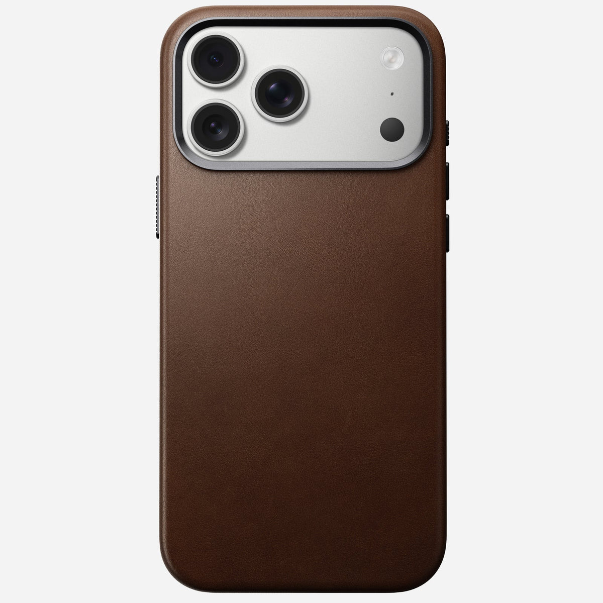 Nomad Traditional Leather Case for iPhone 17 Pro Max in Brown