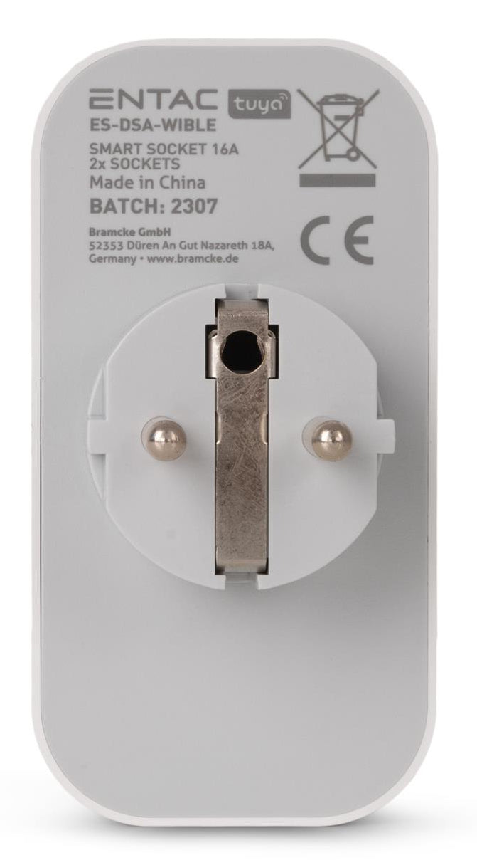Entac WiFi Dual Socket Adapter
