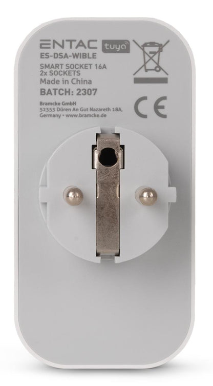 Entac WiFi Dual Socket Adapter