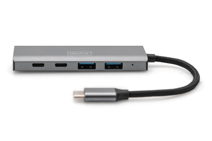 DIGITUS USB-C-Hub  4-Port 3.1 ->2xUSB A 2xUSB C int.Kabel