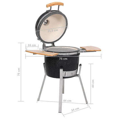 Κεραμική ψησταριά μπάρμπεκιου Kamado 76 cm