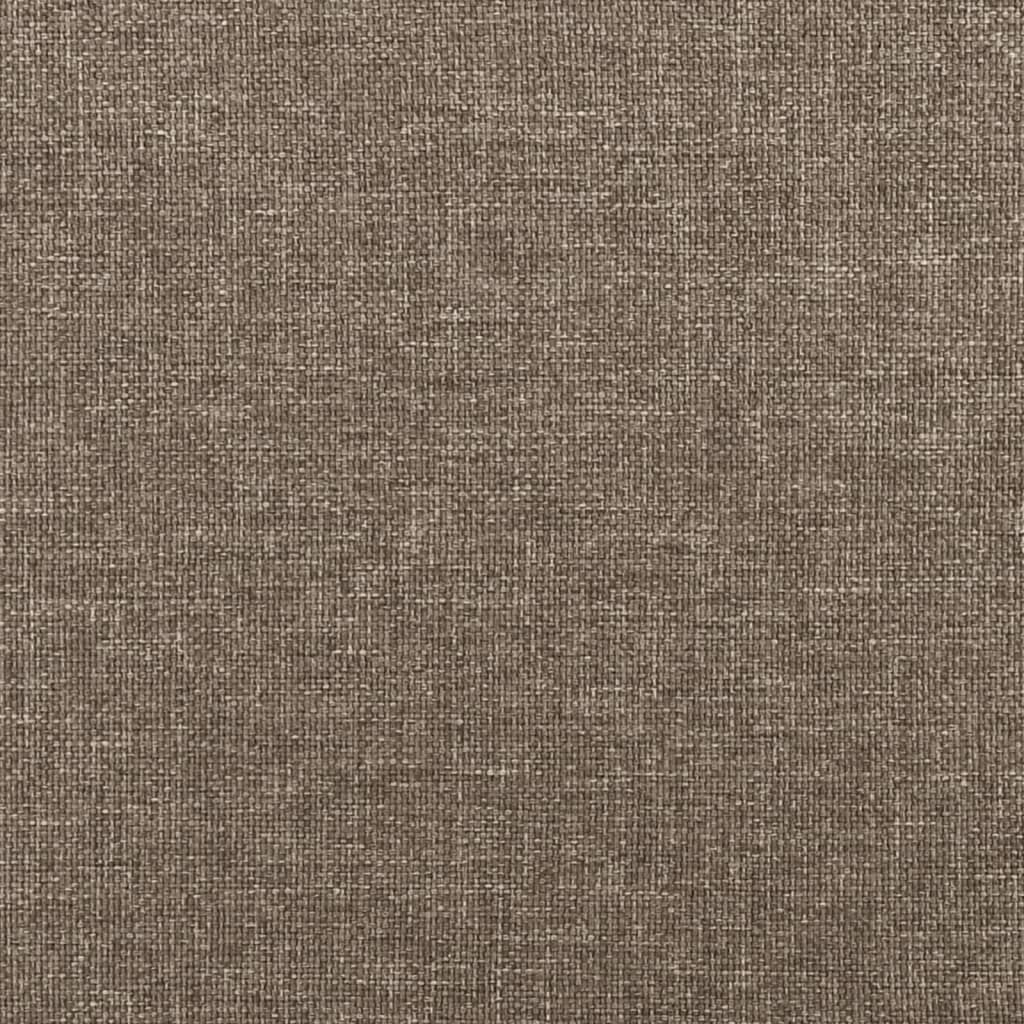 vidaXL Στρώμα με Pocket Springs Taupe 80 x 200 x 20 εκ. Υφασμάτινο