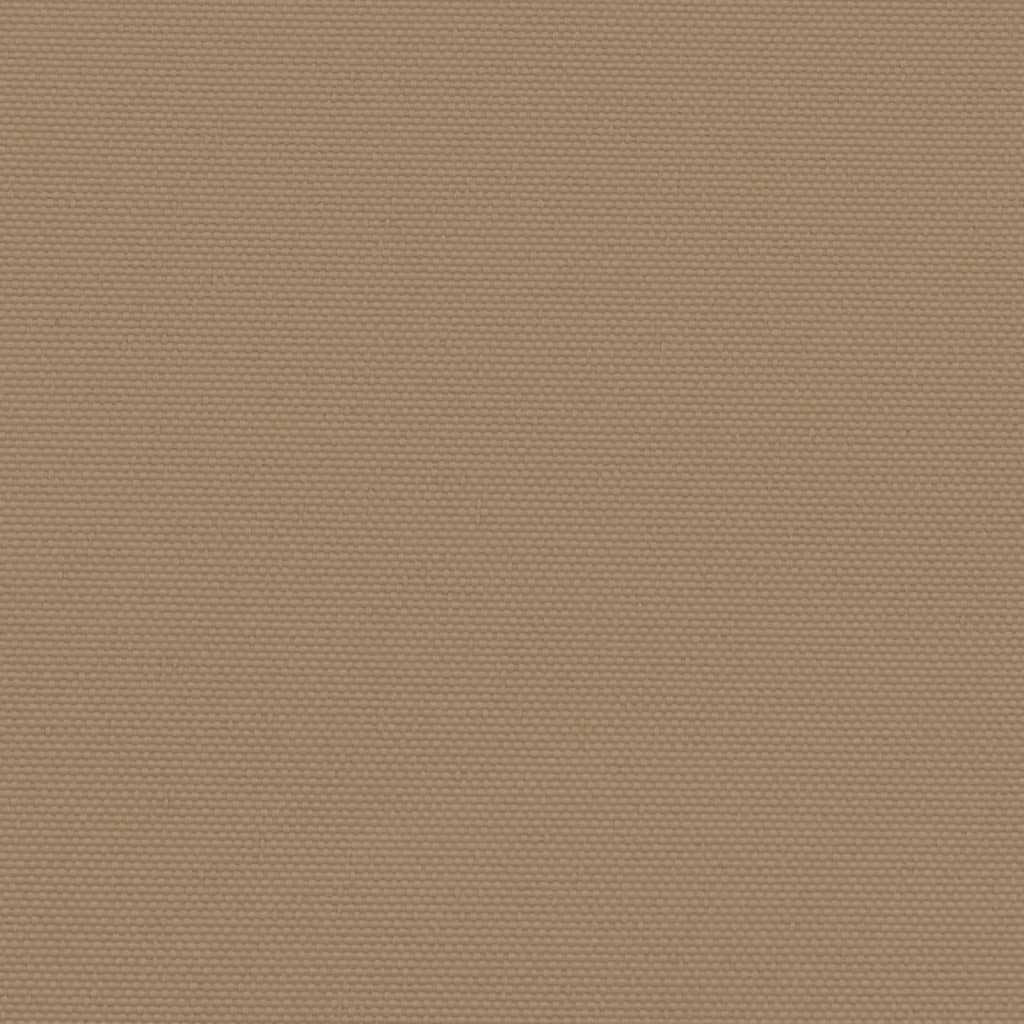 vidaXL Σκίαστρο Πλαϊνό Συρόμενο Taupe 140 x 1200 εκ.