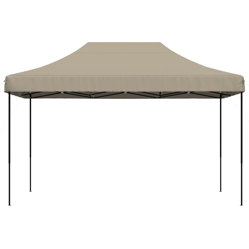 Πτυσσόμενη Τέντα Εκδηλώσεων Pop-Up Taupe 440x292x315 εκ.