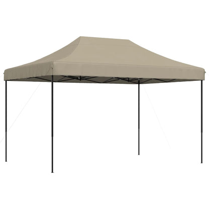 vidaXL Πτυσσόμενη Τέντα Εκδηλώσεων Pop-Up Taupe 410x279x315 εκ.