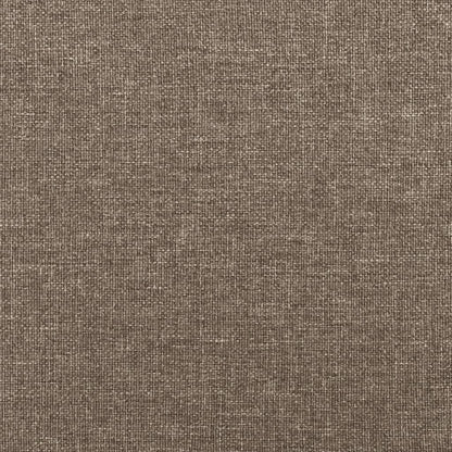 vidaXL Στρώμα με Pocket Springs Taupe 120x190x20 εκ. Υφασμάτινο