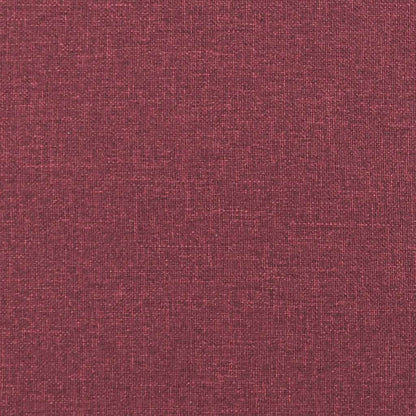 vidaXL Κουνιστή καρέκλα Wine Red 74x90x102 cm Ύφασμα