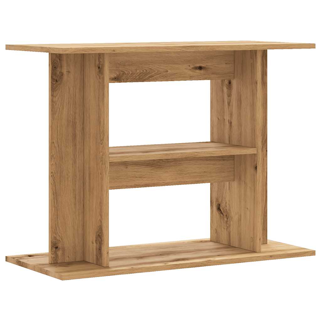 Βάση ενυδρείου vidaXL Artisan Oak 80x35x60 cm Κατασκευασμένο ξύλο