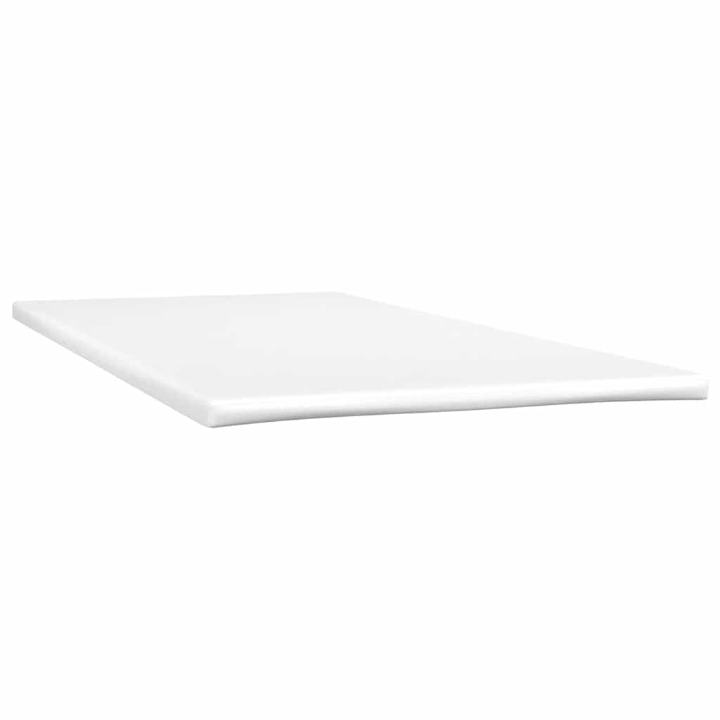 vidaXL Κρεβάτι Boxspring με Στρώμα Ροζ 100x210 εκ. Βελούδινο