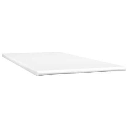 vidaXL Κρεβάτι Boxspring με Στρώμα Ροζ 100x210 εκ. Βελούδινο