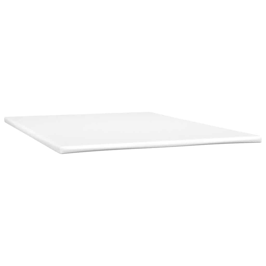 vidaXL Κρεβάτι Boxspring με Στρώμα Σκούρο Μπλε 140x210 εκ. Βελούδινο