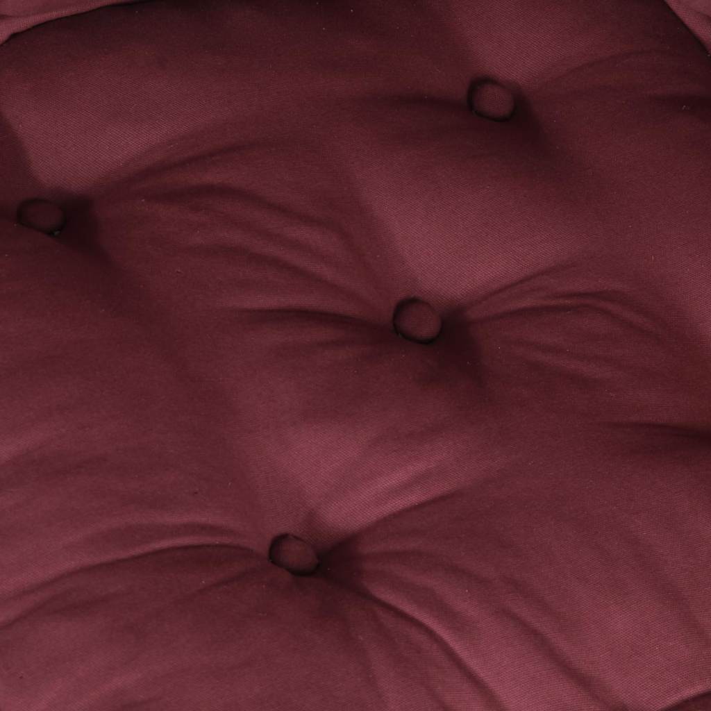 Αρθρωτό πουφ Maroon 70x70x54