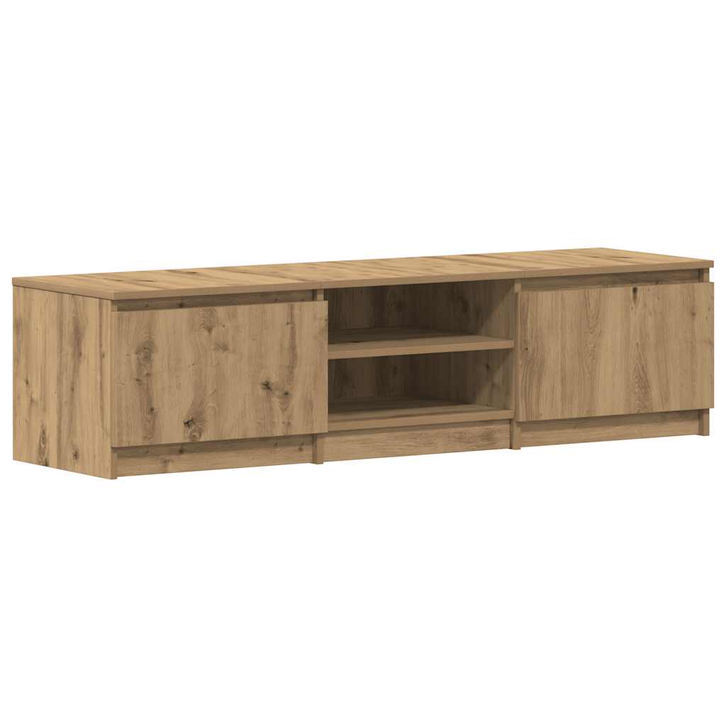 ντουλάπι τηλεόρασης vidaXL Artisan Oak 140x40x36cm Κατασκευασμένο ξύλο