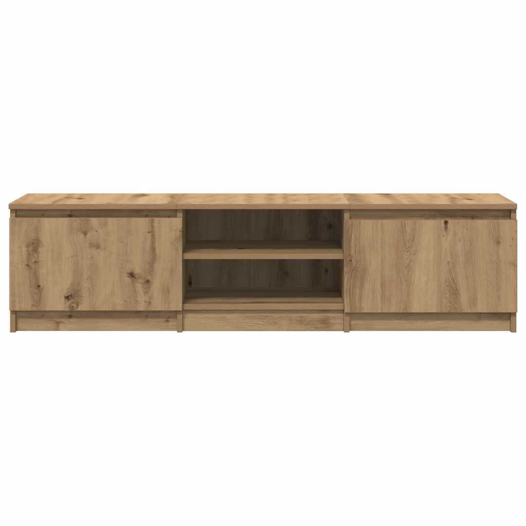 ντουλάπι τηλεόρασης vidaXL Artisan Oak 140x40x36cm Κατασκευασμένο ξύλο