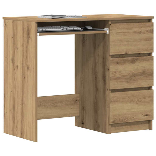 Γραφείο vidaXL Artisan Oak 90x45x76 εκ Κατασκευασμένο ξύλο