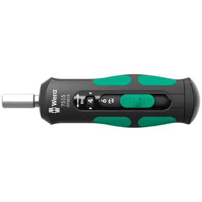 Wera 7515 Kraftform Safe-Torque Speed Torque Screwdriver 2-6 Nm