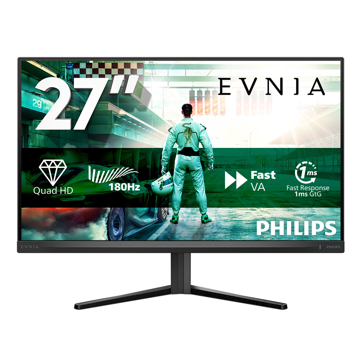Philips Evnia 27M2N3500NL/00 computer monitor 68.6 cm (27") 2560 x 1440 pixels Quad HD LCD Black
