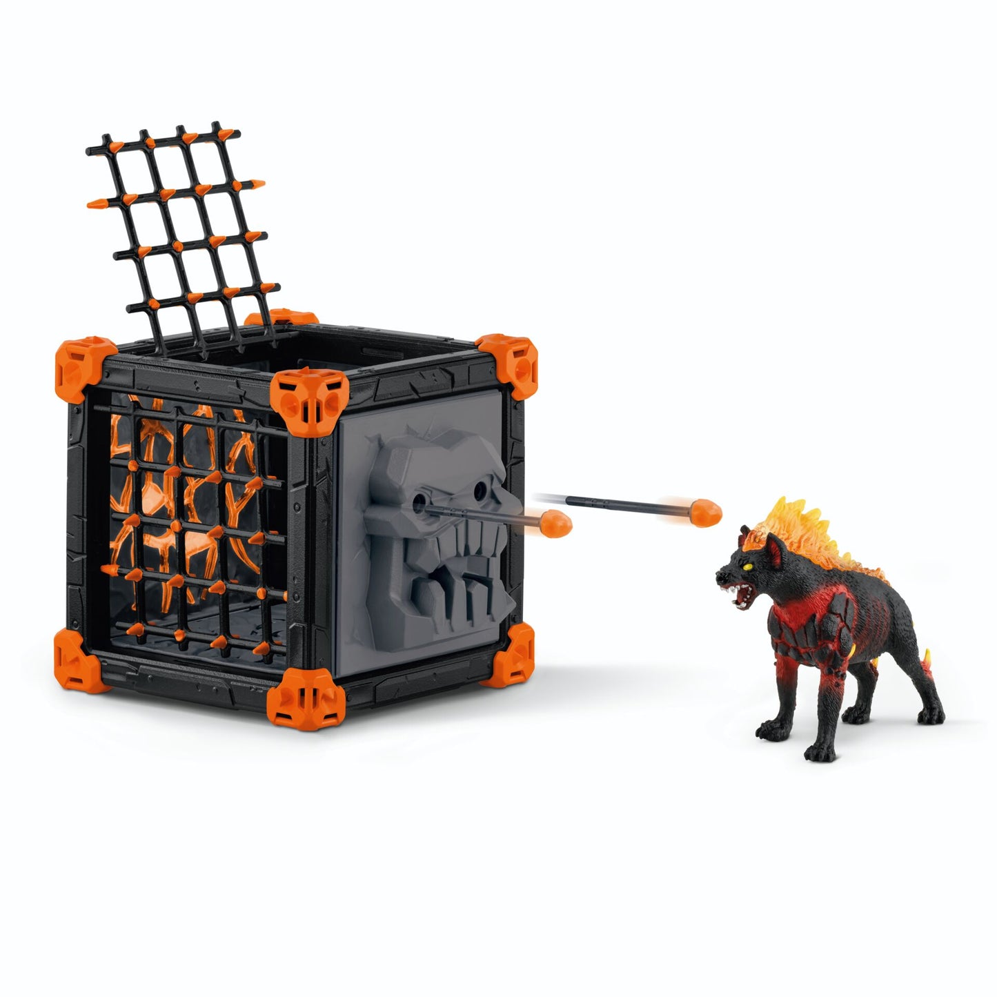 Schleich Eldrador Creatures BattleCave Lava Hyena      42674