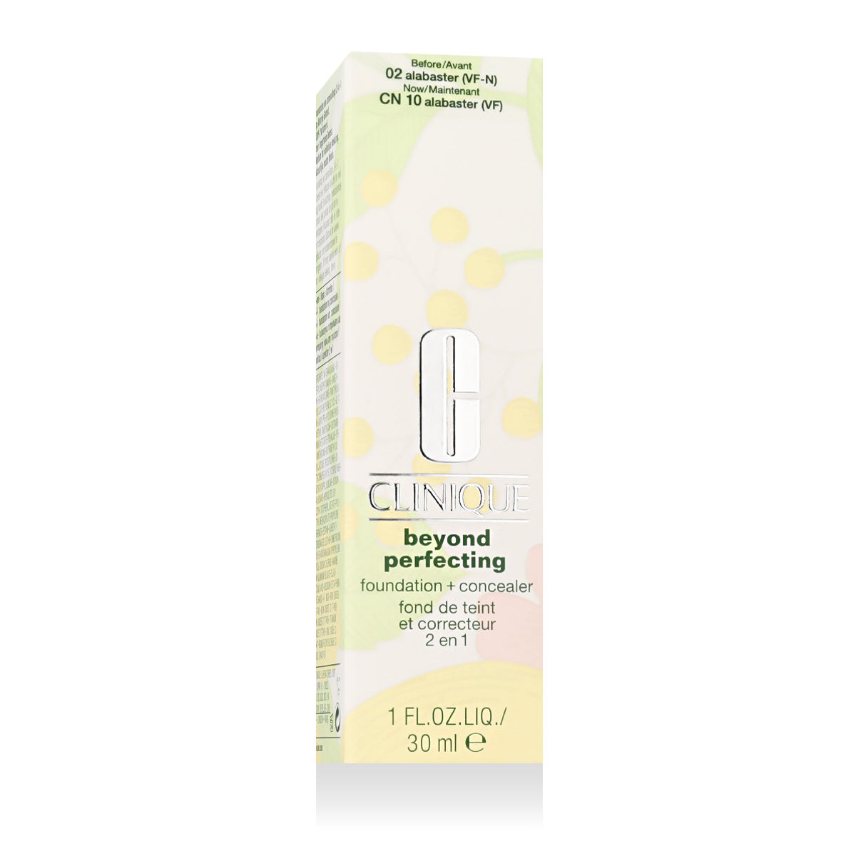 Clinique Beyond Perfecting Foundation + Concealer (02 Alabaster VF-N) 30 ml