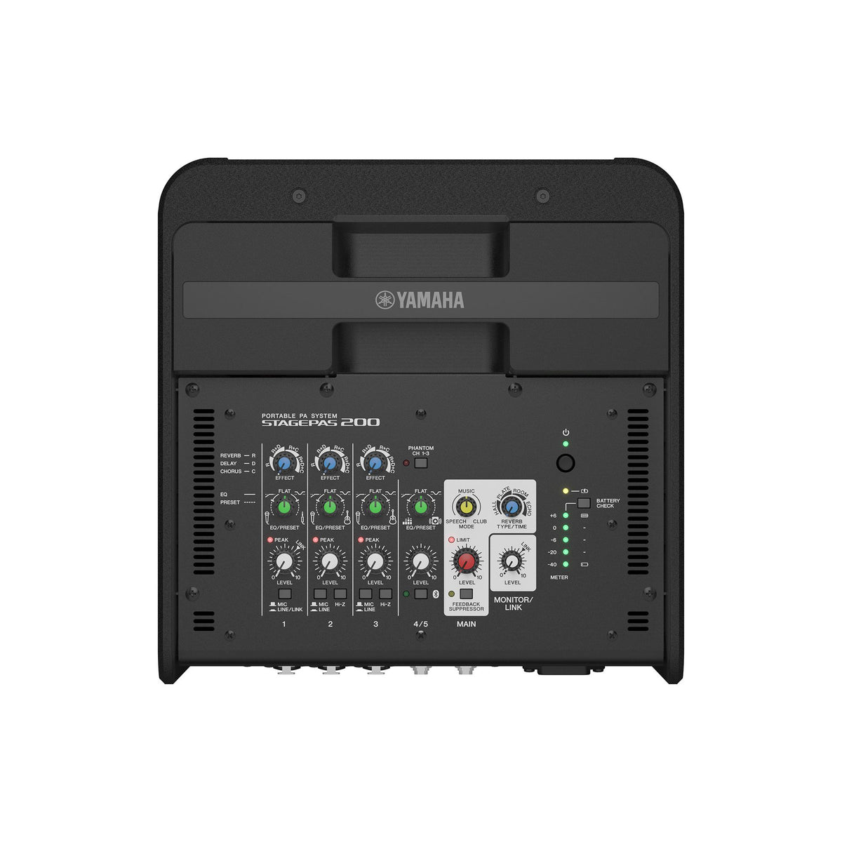 Yamaha STAGEPAS 200BTR Freestanding Public Address (PA) system 180 W Black