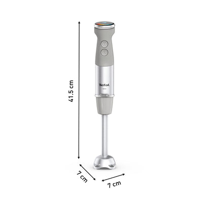 Tefal Quickchef+ HB673B30 blender Immersion blender 1000 W Grey, Stainless steel