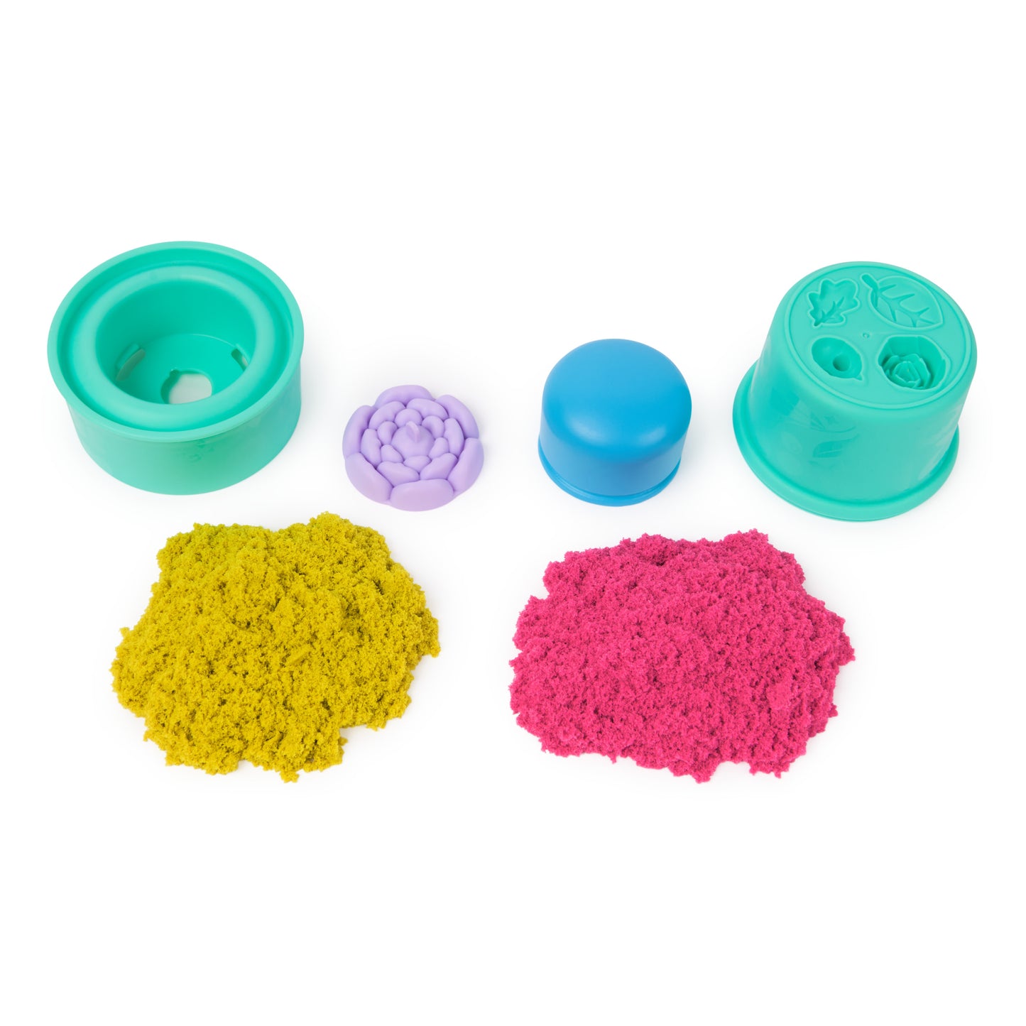 Kinetic Sand - Squish Blumen Set (227 Gramm Sand)