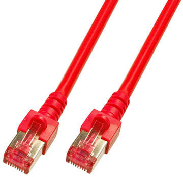 EFB RJ45 Patchkabel S/FTP Cat.6 LSZH 20.00m rot