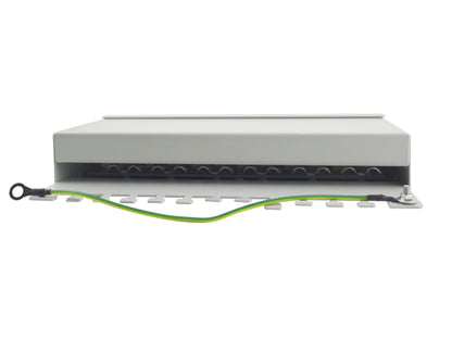 Equip Patchpanel 12xRJ45 Cat6  Desktop        250MHz RAL7035