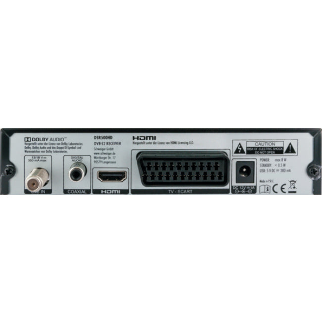 Schwaiger Satellite Receiver DVB-S2 HD