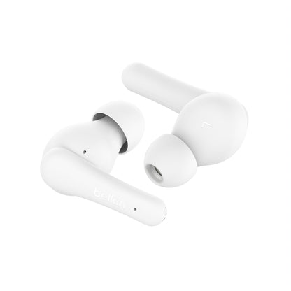 Belkin Soundform Rhythm True Wireless In-Ear Earbuds, White, Model AUC012btWH