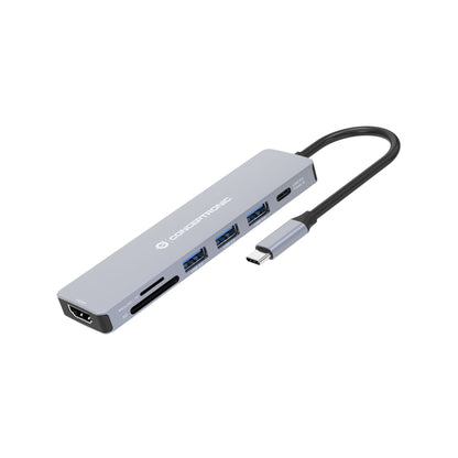 Conceptronic DONN19G 7-in-1 Multifunction Docking Station