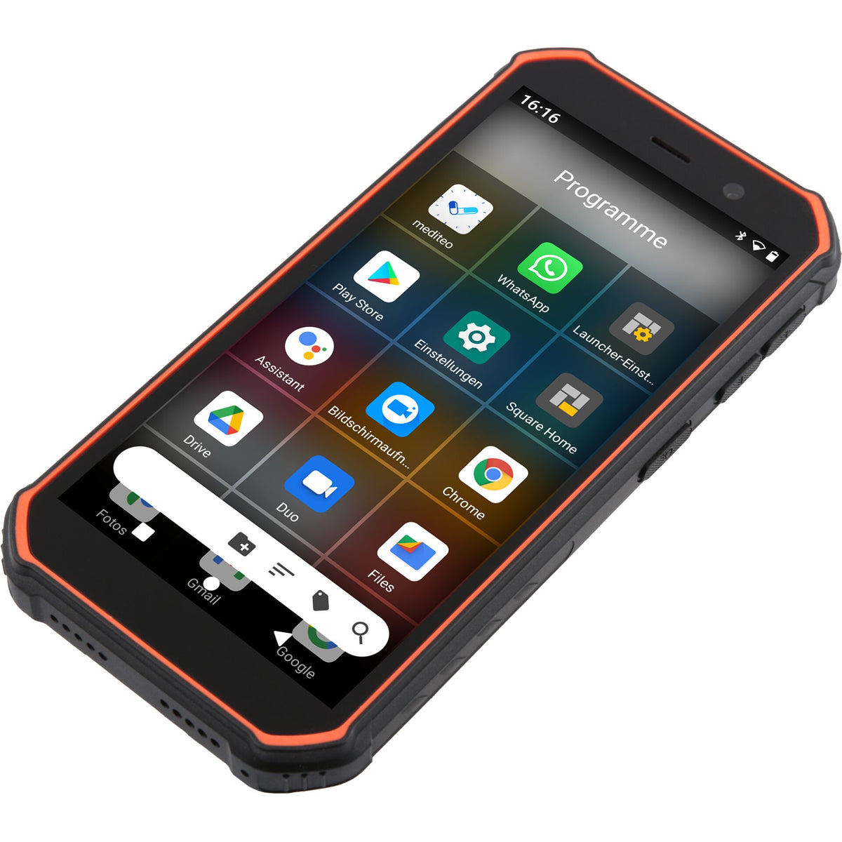 Olympia Trek black/orange