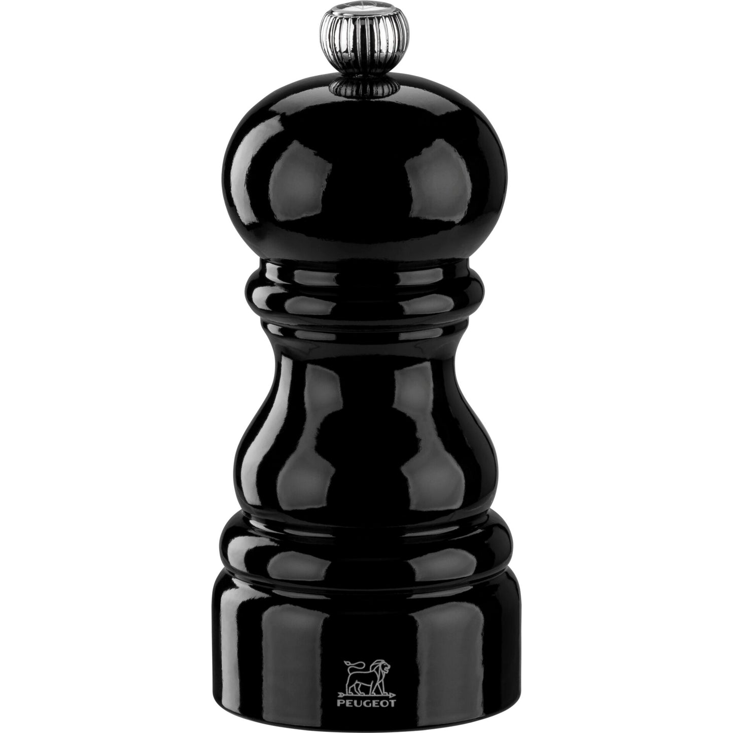 Μύλος αλατιού Peugeot Paris 12 εκ. μαύρο λακαριστό ξύλο οξιάς