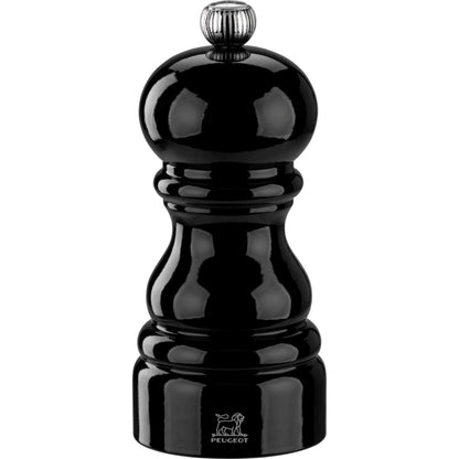 Μύλος αλατιού Peugeot Paris 12 εκ. μαύρο λακαριστό ξύλο οξιάς