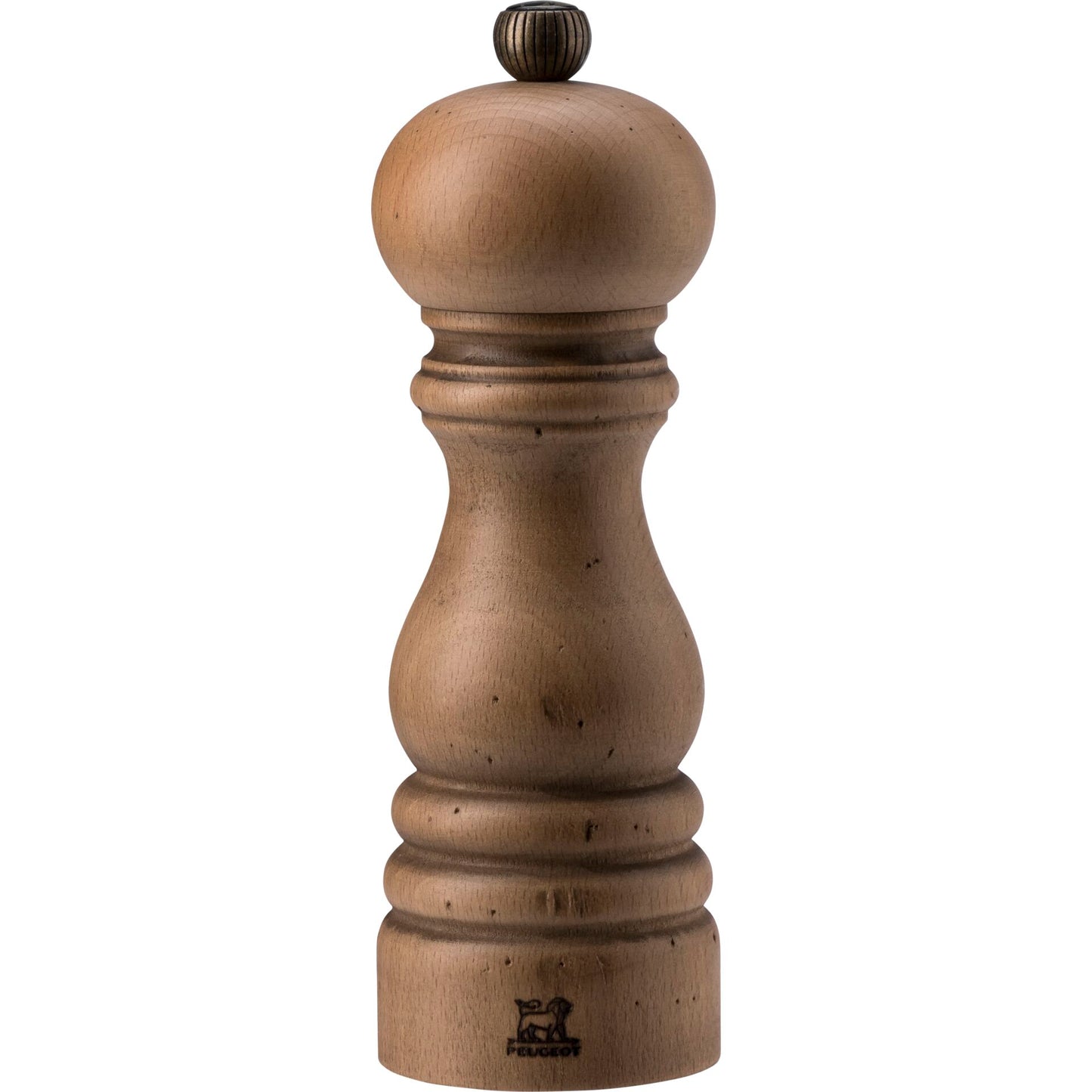 Peugeot Paris 18 cm Pepper Mill in Beech Wood with Antique Finish