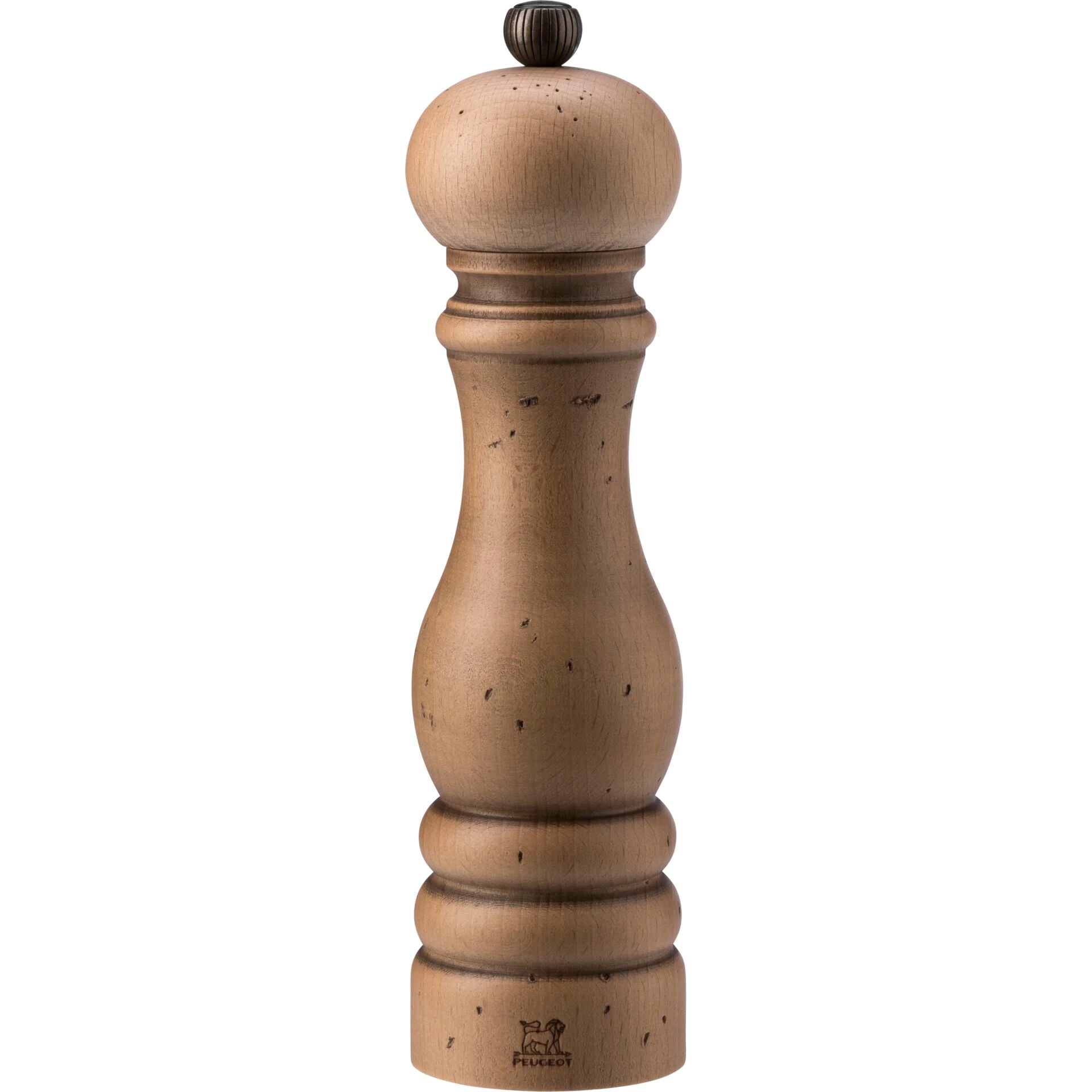 Peugeot Paris 22 cm Pepper Mill in Beech Wood with Antique Finish