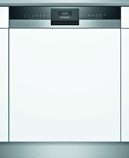 Siemens SN53ES14VE  60cm steel partial integrated dishwasher