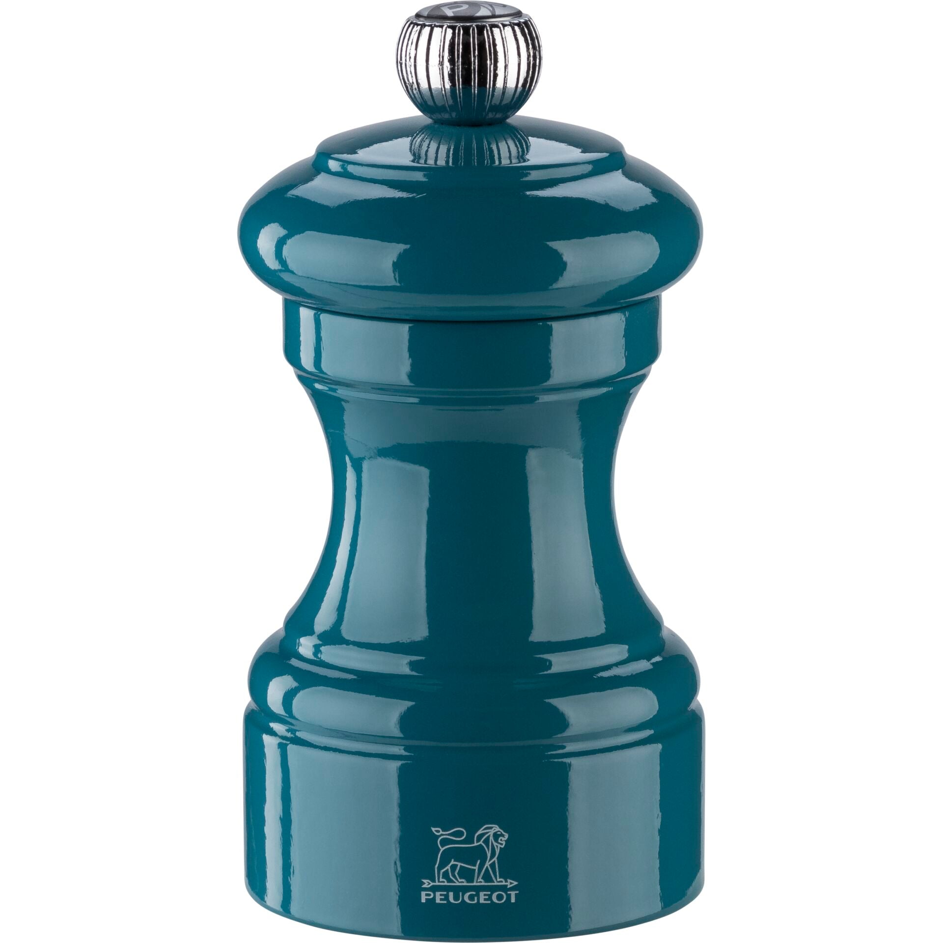 Peugeot Bistro 10 cm Pepper Mill in Pacific Blue Lacquered Wood